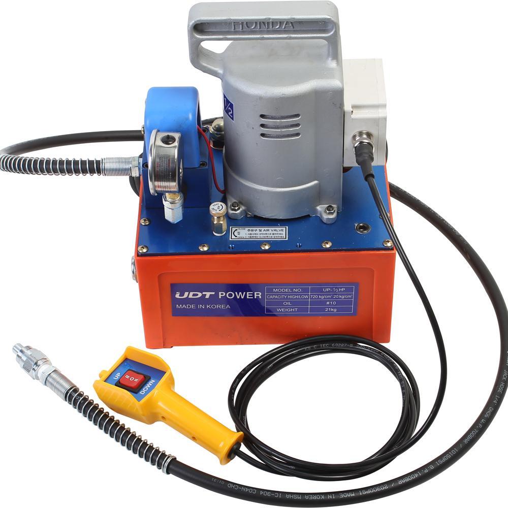 유디티 유압식 전동 펌프 1/2HP