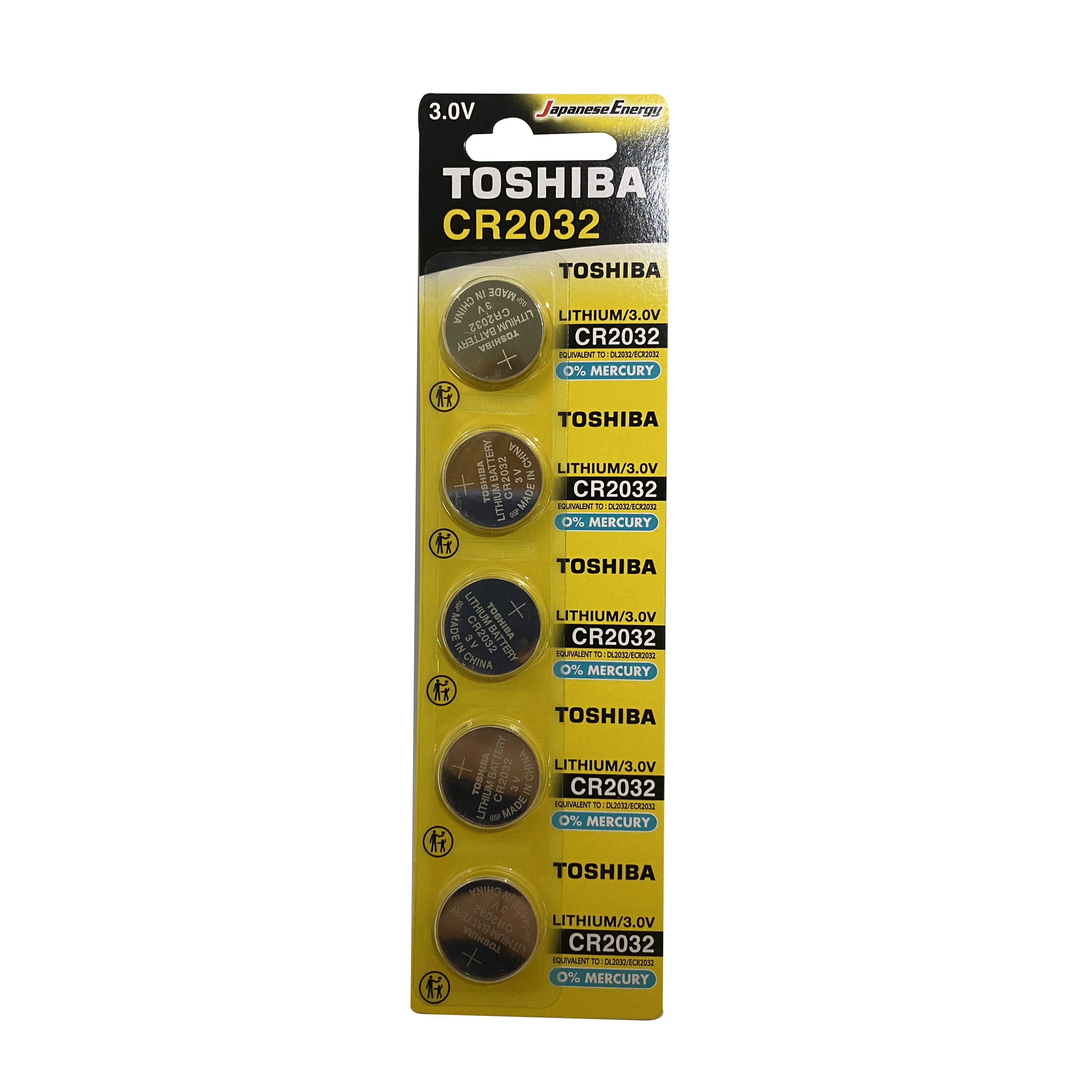 TOSHIBA 원형 코인 단추 수은배터리 3V